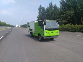 纯电动密闭式桶装垃圾车
