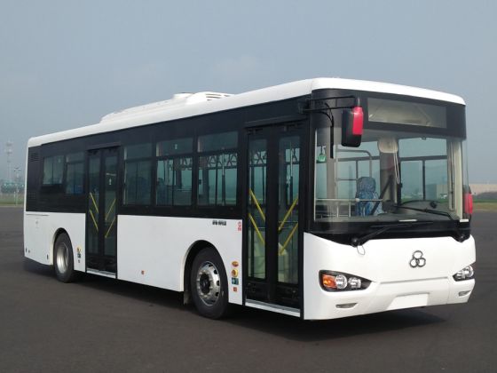舒驰牌10.3米18-25座纯电动低入口城市客车(YTK6101GEV5)