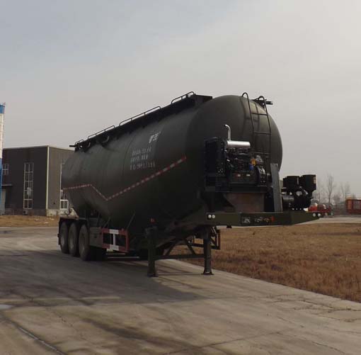 智沃牌12米29.8吨3轴低密度粉粒物料运输半挂车(LHW9402GFL)