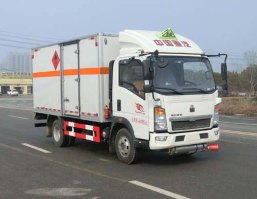 易燃气体厢式运输车