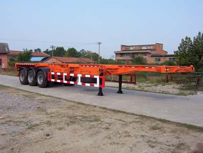 宏图牌12.3米32.6吨3轴集装箱运输半挂车(HT9400TJZ)