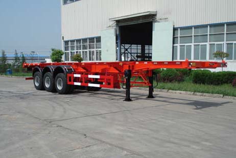 江淮扬天牌12.4米34吨3轴集装箱运输半挂车(CXQ9403TJZG)