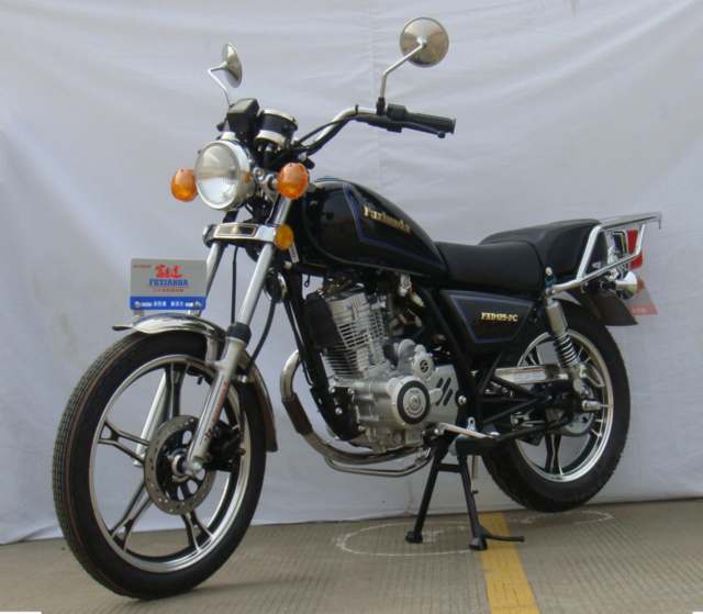 富先达牌FXD125-2C两轮摩托车图片