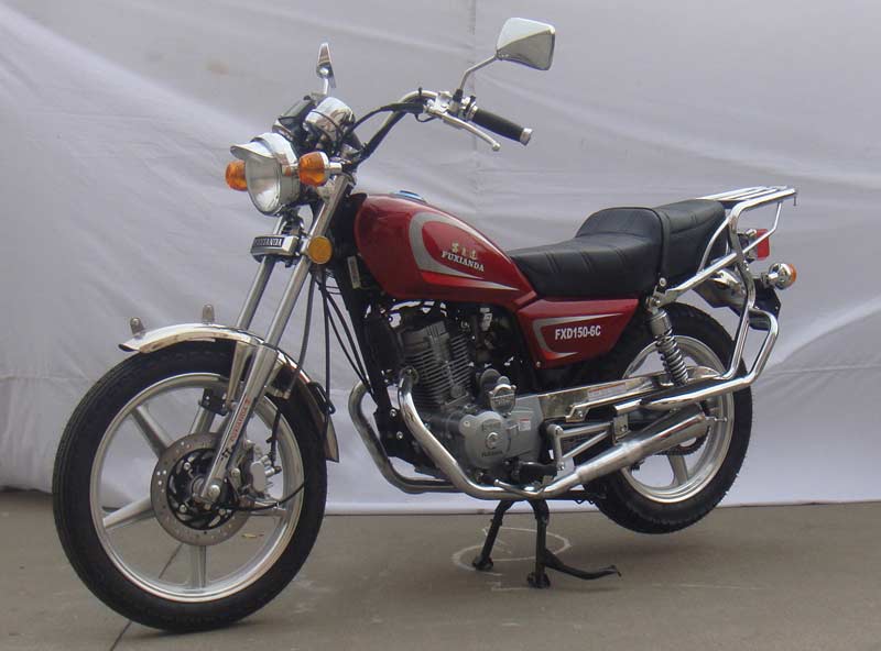富先达牌FXD150-6C两轮摩托车图片