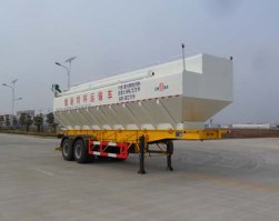 散装饲料运输半挂车