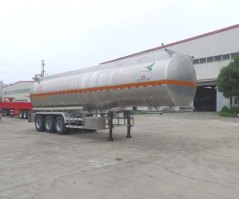 铝合金易燃液体罐式运输半挂车