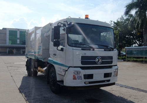 东风天锦D530常规 EQ5160ZZZS5自装卸式垃圾车公告图片
