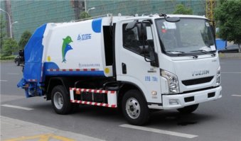 压缩式垃圾车