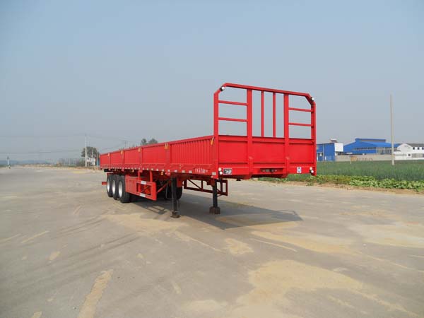 红荷北斗牌13米32.4吨3轴半挂车(SHB9380L)