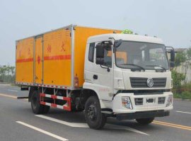 易燃气体厢式运输车