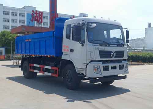 中汽力威牌HLW5160ZLJ5EQ自卸式垃圾车