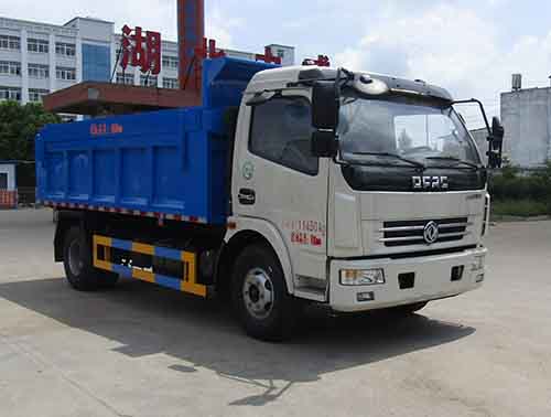 东风股份多利卡D7 HLW5110ZLJ5EQ自卸式垃圾车公告图片