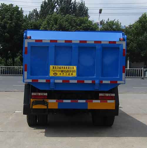 东风股份多利卡D7 HLW5110ZLJ5EQ自卸式垃圾车公告图片