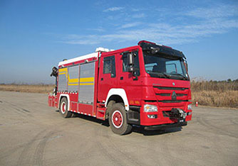 HXF5150TXFJY80/HW型抢险救援消防车图片