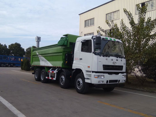 华菱之星牌HN5310ZLJNGB41C3M5自卸式垃圾车公告图片