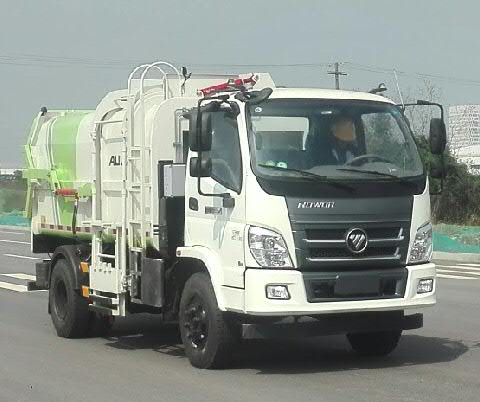 福田牌BJ5082ZZZNG-H1自装卸式垃圾车