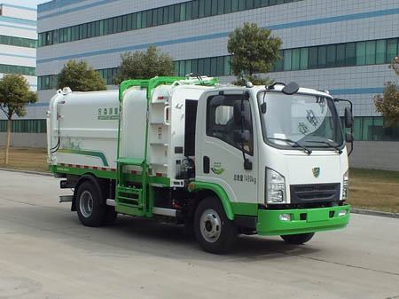 SMQ5073ZZZBEV 森源牌纯电动自装卸式垃圾车图片