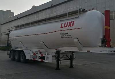 鲁西牌12.9米28.2吨3轴低密度粉粒物料运输半挂车(LXZ9401GFL)