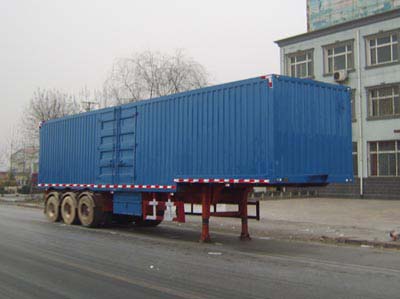 永康牌13米31吨3轴厢式运输半挂车(CXY9392XXY)