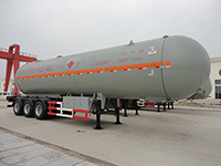 鲁征牌12.8米23.6吨3轴液化气体运输半挂车(ZBR9404GYQ)