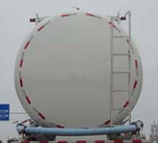 华威驰乐牌SGZ5311GFLZZ5WL低密度粉粒物料运输车公告图片