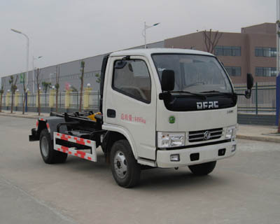 东风股份多利卡D6 HNY5040ZXXE5车厢可卸式垃圾车公告图片