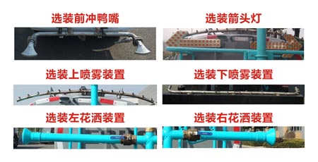 东风股份多利卡D6 HRX5070GSSE洒水车公告图片
