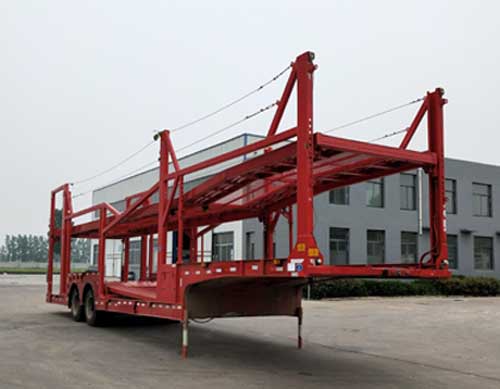 恒廉牌13.8米17.7吨2轴乘用车辆运输半挂车(SJS9250TCC)