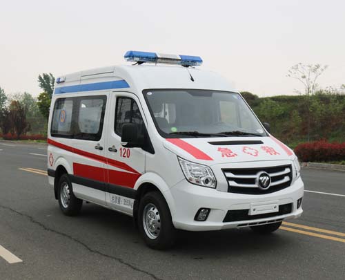 多士星牌JHW5040XJHB救护车