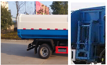 东风多利卡D5 CLQ5040ZZZ5E自装卸式垃圾车公告图片