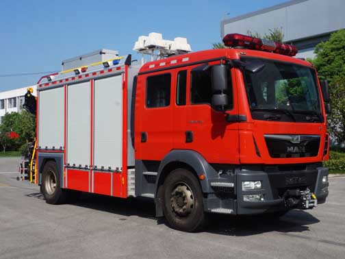 MG5120TXFJY80/DM型抢险救援消防车图片