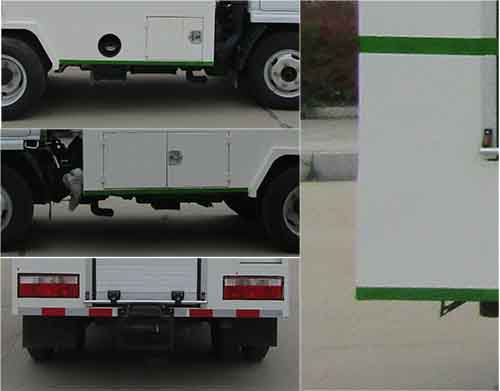 中汽力威牌HLW5042GPS5EQ绿化喷洒车公告图片