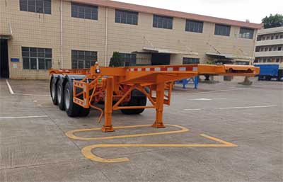 新日钢牌8.4米35.4吨3轴集装箱运输半挂车(FFR9403TJZG)