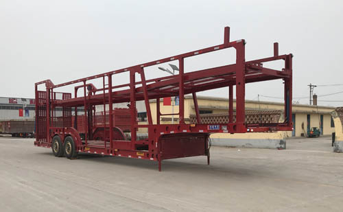 梁威牌13.8米21.2吨2轴车辆运输半挂车(SLH9280TCL)