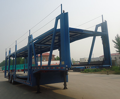 川腾牌13.8米13.7吨2轴车辆运输半挂车(HBS9220TCL)