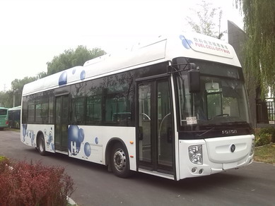 福田牌BJ6123FCEVCH-1燃料电池城市客车公告图片