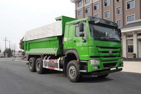 华威驰乐牌SGZ5250ZLJZZ5W41L自卸式垃圾车