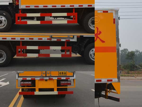 多士星牌JHW5042XFWE腐蚀性物品厢式运输车公告图片