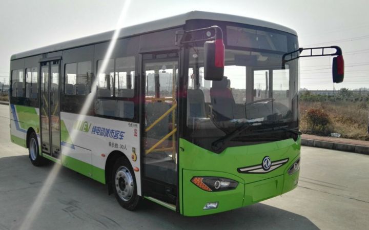 东风牌8.1米24-30座纯电动城市客车(EQ6800CACBEV8)