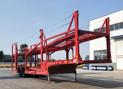 德柱牌13.8米17.8吨2轴乘用车辆运输半挂车(HDZ9250TCC)
