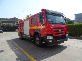 干粉消防车