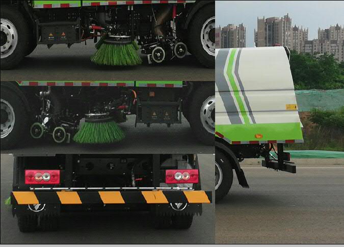 福田牌BJ5092TXSEV-H1純電動洗掃車公告圖片