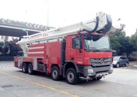举高喷射消防车