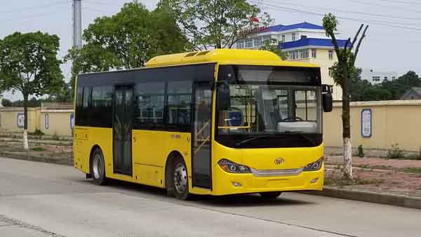 宏远牌8.6米15-28座纯电动城市客车(KMT6861GBEV2)