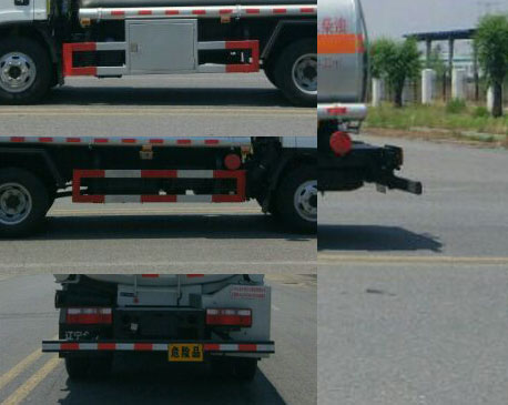 丹凌牌HLL5070GJYCA5加油車公告圖片