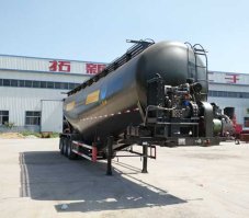 下灰半挂车