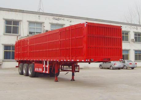 沃德利牌12米32.5吨3轴厢式运输半挂车(WDL9403XXY)