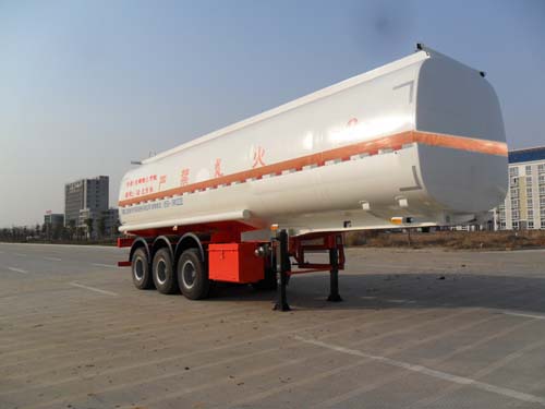 江淮扬天牌10米33.5吨3轴易燃液体罐式运输半挂车(CXQ9400GRYB)