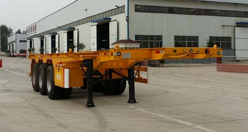 沃德利牌9.8米34.7吨3轴集装箱运输半挂车(WDL9403TJZ)