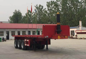 平板自卸半挂车